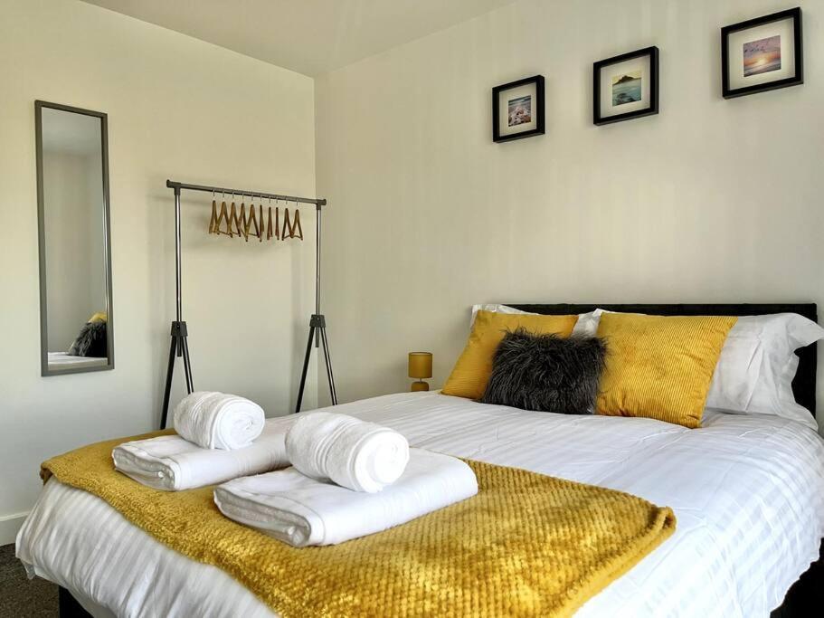 Modern 1 Bedroom Serviced Apartment - Near City Centre Doncaster Luaran gambar